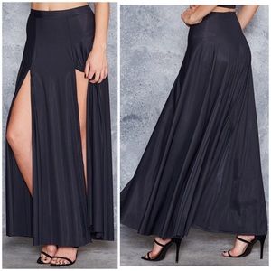 BlackMilk Sheer Split Skirt - Limited - Sold Out - Medium